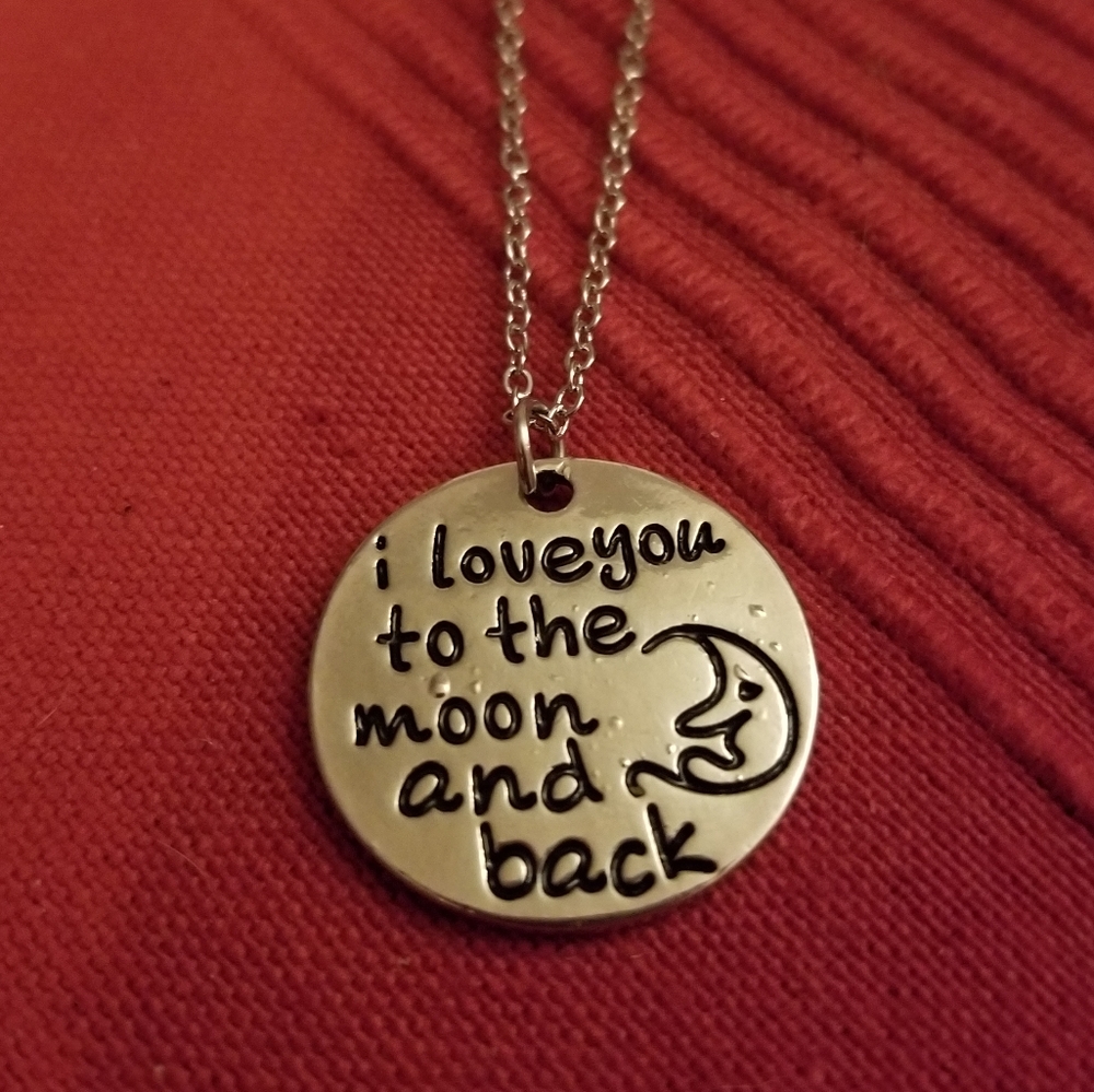 I Love You to the Moon Necklace